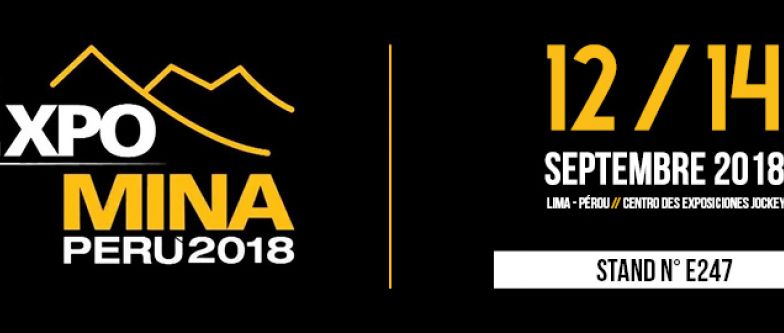 EXPOMINA 2018 // From 12 to 14 September 2018 // Lima - Peru